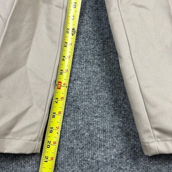 NEW IZOD‎ Boy's Pleated Trouser Pants Khaki SZ 8 - Picture 7 of 8